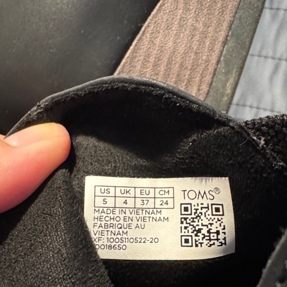 Toms Black Ankle Booties - Picture 3 of 3
